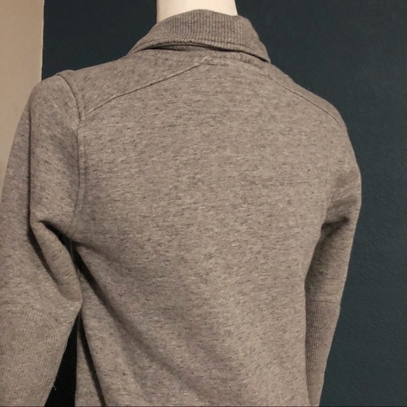 H&M gray knit button front sweater jacket - Picture 7 of 12